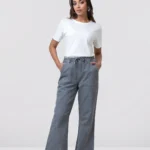 Mid -Waist Bell-Bottom Denim