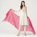 Women’s Cotton & Half Silk Three Piece Set