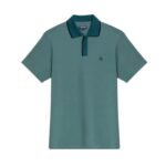 Men's Slim Fit Polo Shirt in Cotton Stretch Blend, Weathered