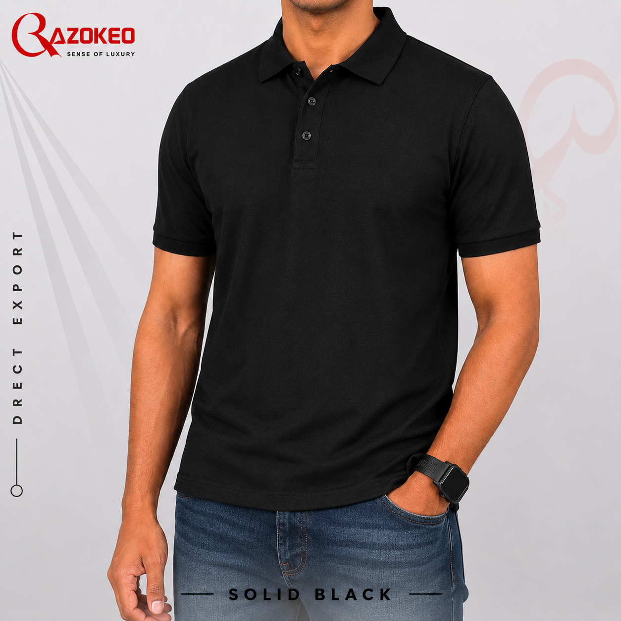 Black Polo Front Focus Black-Polo-Front-Focus