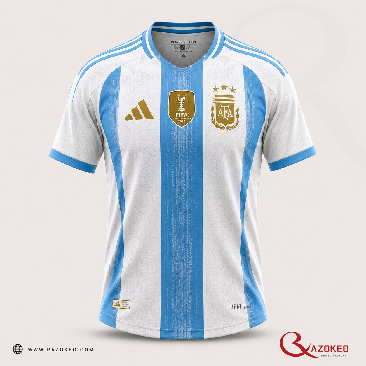 Argentina Player Edition Main Jersey Argentina Player Edition Main Jersey