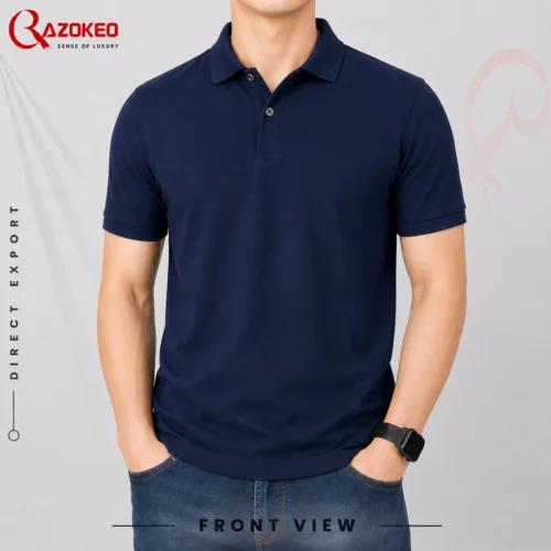 Neavy-Blue-Polo-Front-Focus.