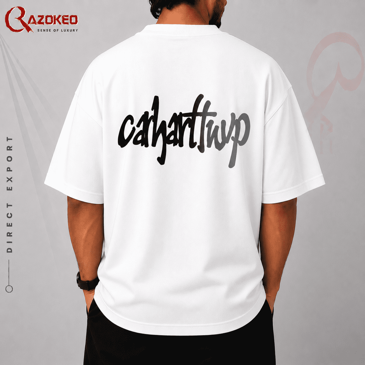Carthatt white Dropsoulder Back