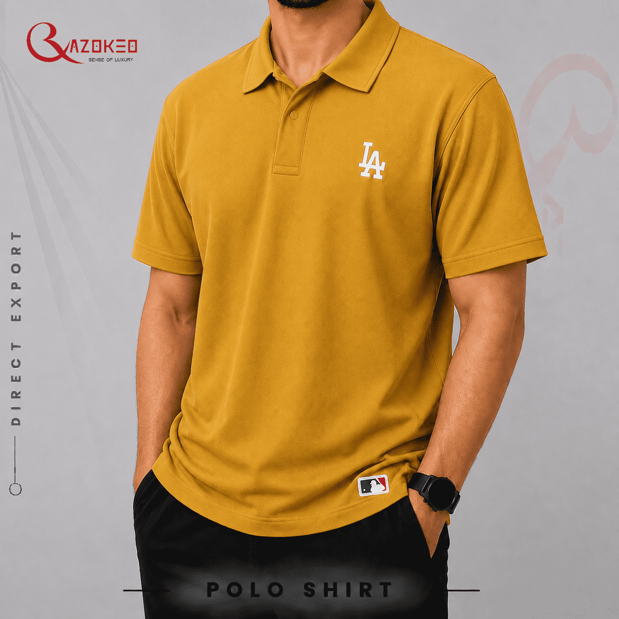 Export Master Yellow Color Lacoste Petit Piqué Export Master Yellow Color Lacoste Petit Piqué
